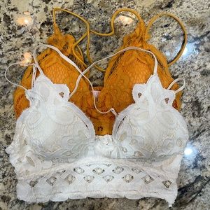 Free People Dupe Lace Bralettes